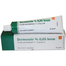 کرم درموویت سبز اصل (کلوبتازول) ضد لک 50 گرم | DERMOVATE CREAM